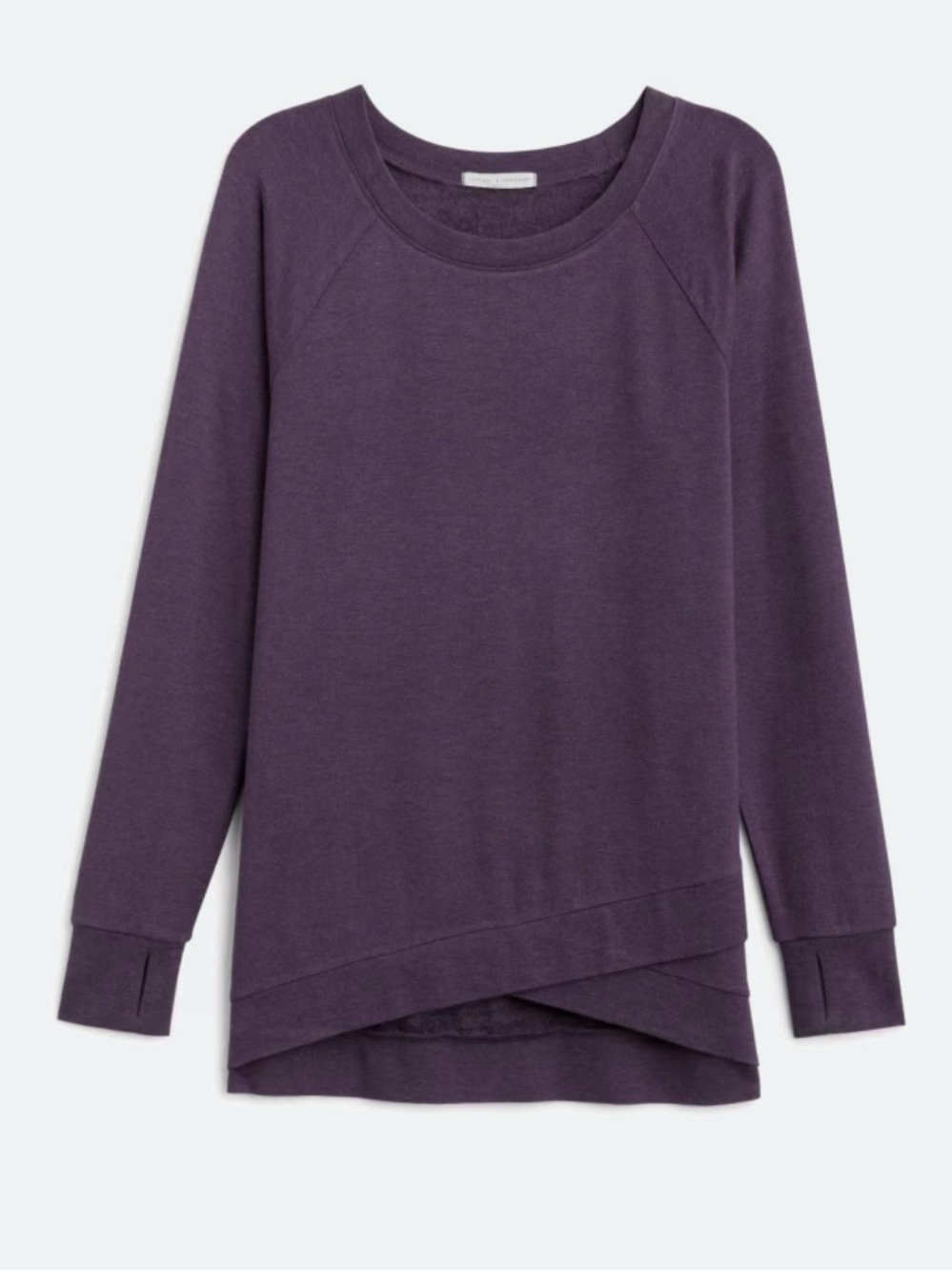 Threads 4 Thoughts Parscarelli Feather Fleece  Sweatshirt Large